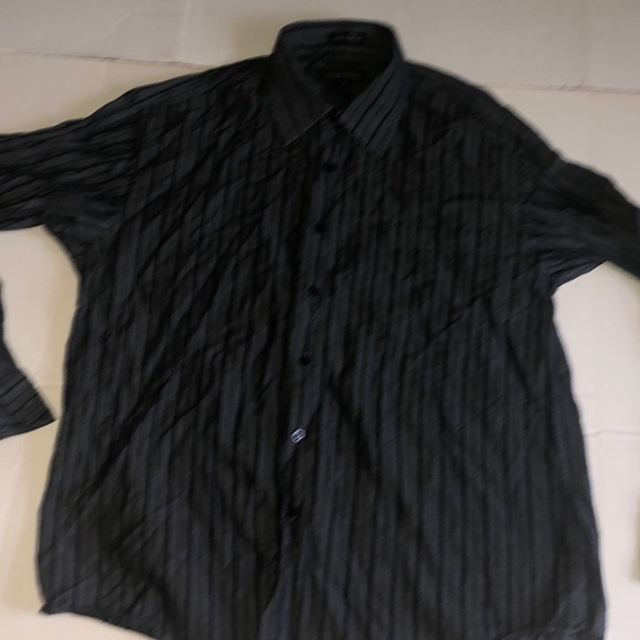 Michael Brandon Long Sleeve Shirt Black large - Picture 3 of 7
